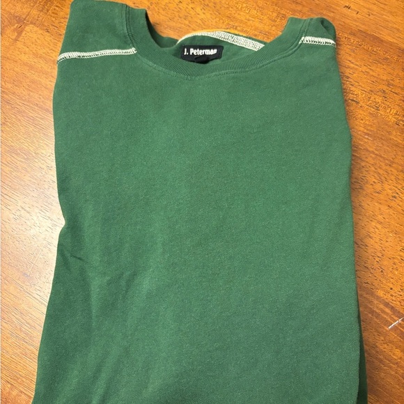 J. Peterman Forest Green  heavy weight Pullover - Picture 1 of 5